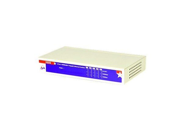 Amer SGD5 - switch - 5 ports - unmanaged