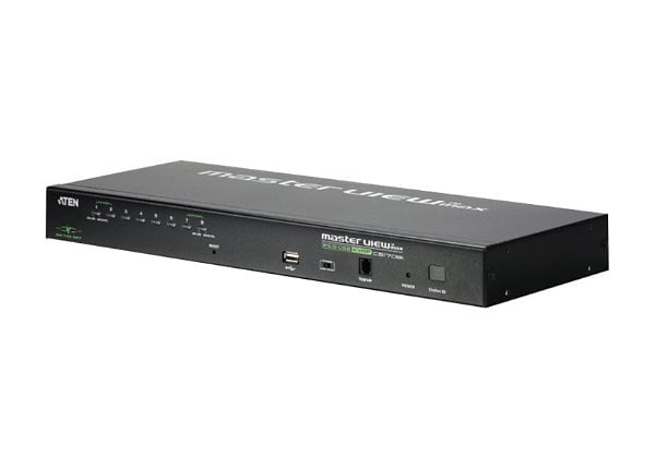 ATEN KVM on the NET CS1708i - KVM switch - 8 ports - rack-mountable