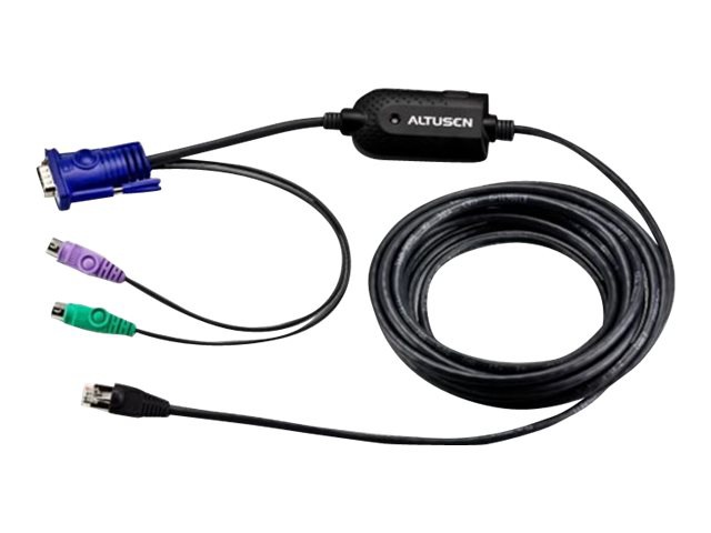 ATEN KA7920 PS/2 KVM Adapter Cable (CPU Module) - keyboard / video / mouse (KVM) cable - 15 ft