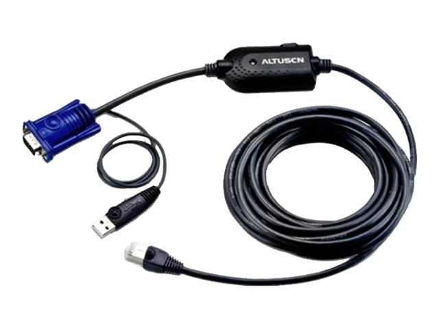 ATEN KA7970 USB KVM Adapter Cable (CPU Module) - keyboard / video / mouse (KVM) cable - 4.5 m