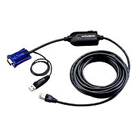 ATEN KA7970 USB KVM Adapter Cable (CPU Module) - keyboard / video / mouse (KVM) cable - 15 ft