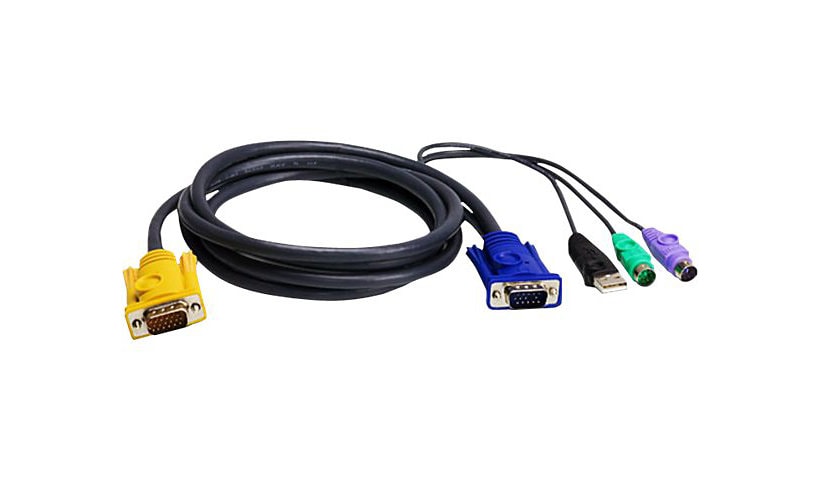 ATEN 2L-5302UP - keyboard / video / mouse (KVM) cable - 6 ft