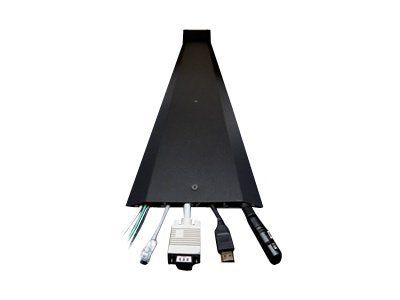 Thumbnail 2 of 2 for Wiremold OFR Overfloor Cable Raceway Base and Cover - Black - TAA Compliant