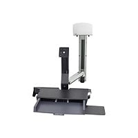 Ergotron StyleView Wall Mount Sit-Stand Combo System with Worksurface