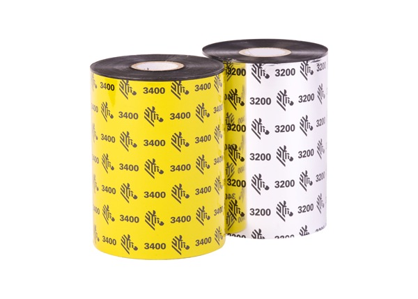 Zebra 5555 2.5" Wax/Resin Ribbon - 12 Pack