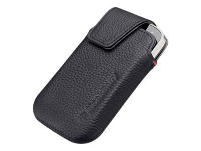 BlackBerry Leather Swivel Holster - holster bag for cell phone