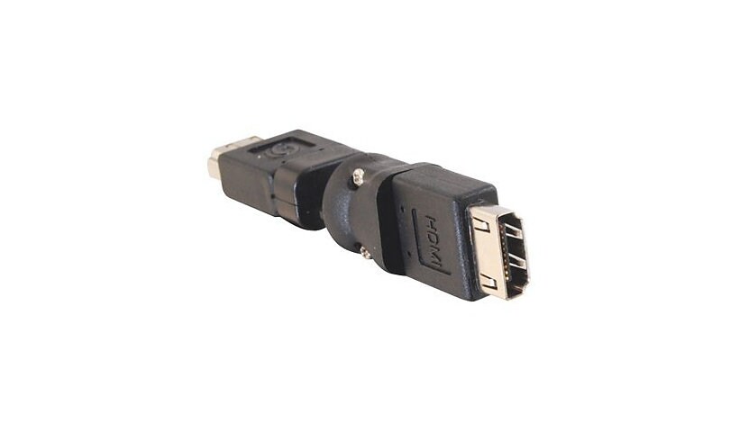C2G HDMI Adapter - 360° Rotating Adapter - F/F
