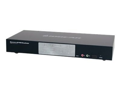 IOGEAR 4-Port Dual-Link DVI Secure KVM Switch GCS1214TAA - KVM / audio