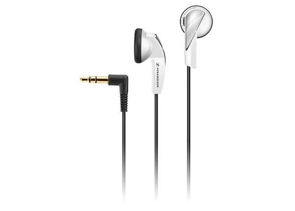 Sennheiser MX365 Ear Bud Stereo Headphones, White