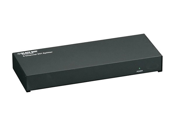 Black Box DVI-Splitter 4 Channel - video splitter - 4 ports