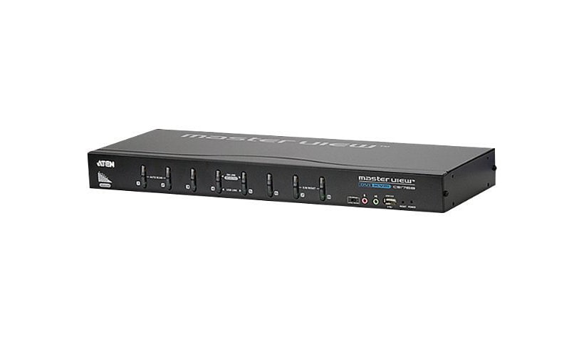 ATEN CS1768 - KVM / audio / USB switch - 8 ports - rack-mountable