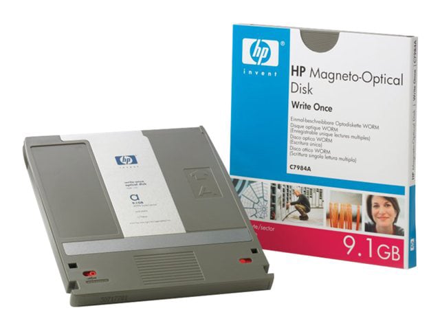 HP - WORM disk x 1 - 9.1 GB