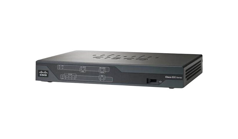 Cisco 887VA router with VDSL2/ADSL2+ over POTS - router - DSL modem - 802.1