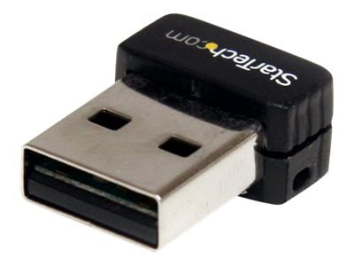 Introducir Gracias travesura StarTech.com USB Wifi Adapter, Wireless-N Network 802.11n/g - Nano 1T1R NIC  - USB150WN1X1 - Wireless Adapters - CDW.com