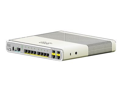 Cisco Catalyst Compact 2960C-8TC-S - switch - 8 ports - managed - rack-moun