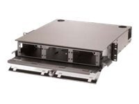 Ortronics OptiMo FC Series cable distribution box - 2U