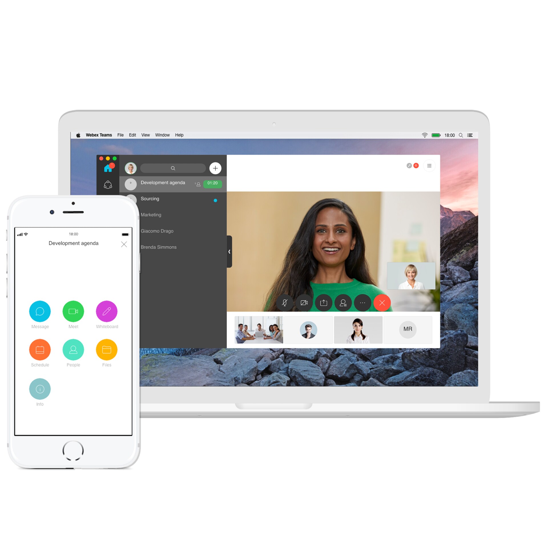 Cisco WebEx Meeting Center with WebEx Connect IM - subscription license - 1 active host