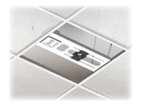 Chief Above Tile Suspended Ceiling Kit - 3 Inch Fixed Pipe - For Projectors