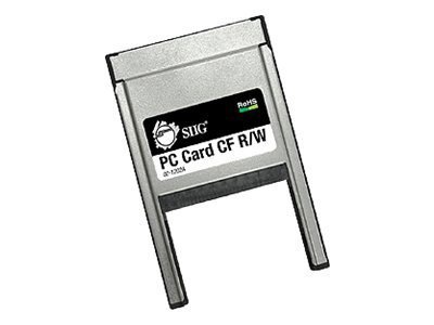 SIIG PC Card CF R/W - card reader - PC Card