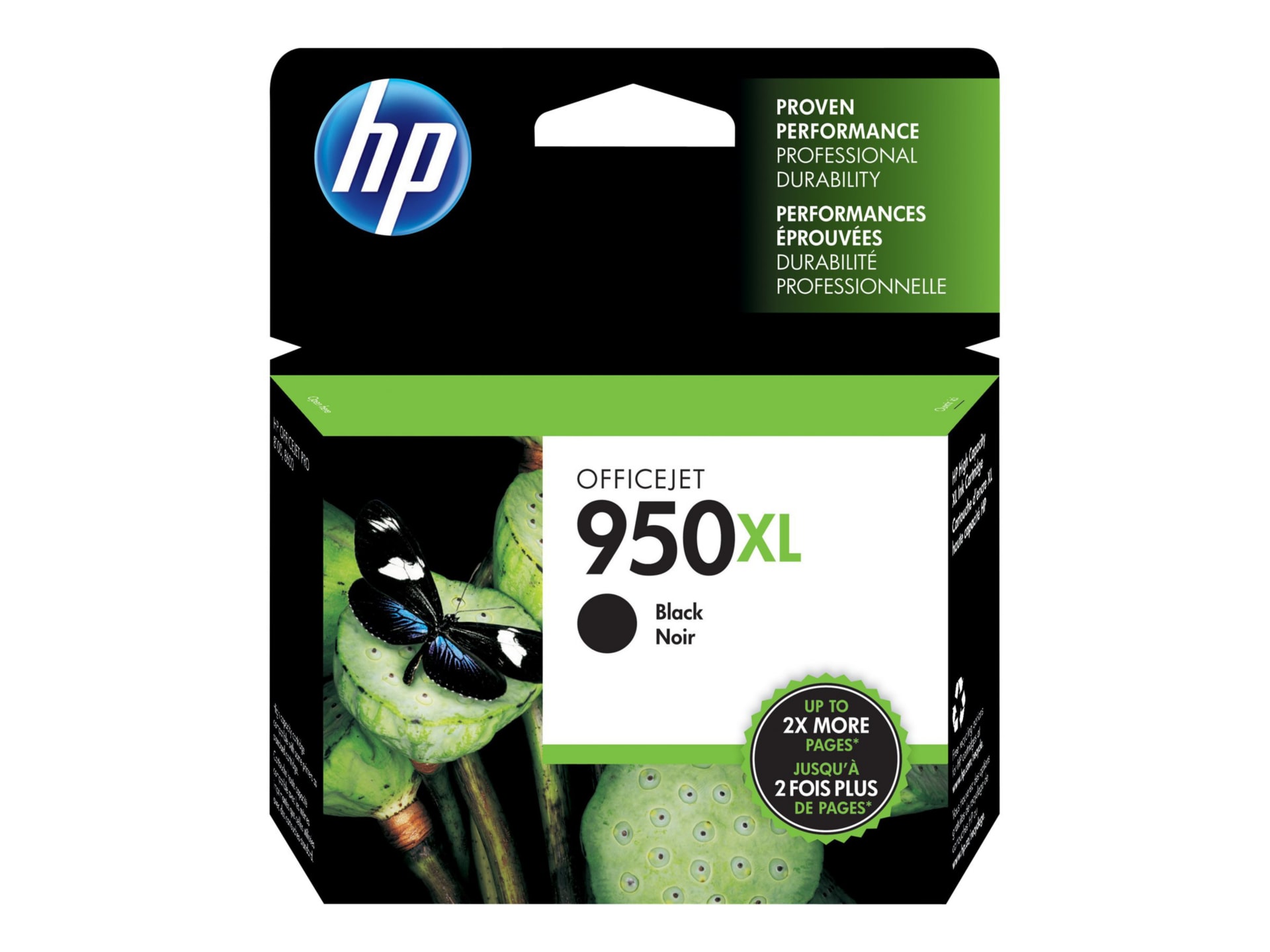 HP 950XL Original Ink Cartridge - Single Pack - CN045AN#140 - Inkjet ...