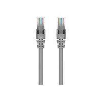 Belkin 15ft CAT6 Ethernet Patch Cable Snagless, RJ45, M/M, Gray - patch cable - 4.57 m - gray
