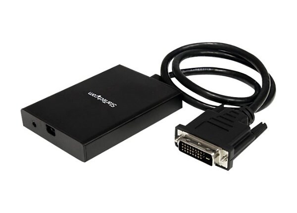 StarTech.com DVI to Mini DisplayPort Adapter with Audio video converter - silver