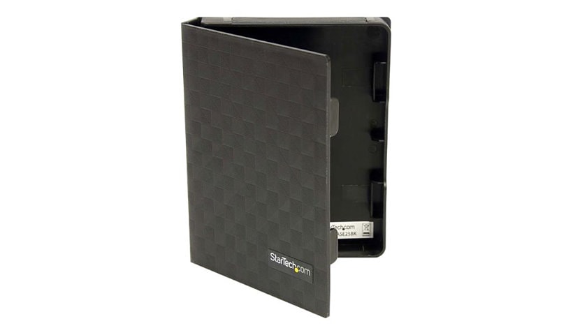 StarTech.com 2.5in Anti-Static Hard Drive Protector Case - Black (3pk) - 2.