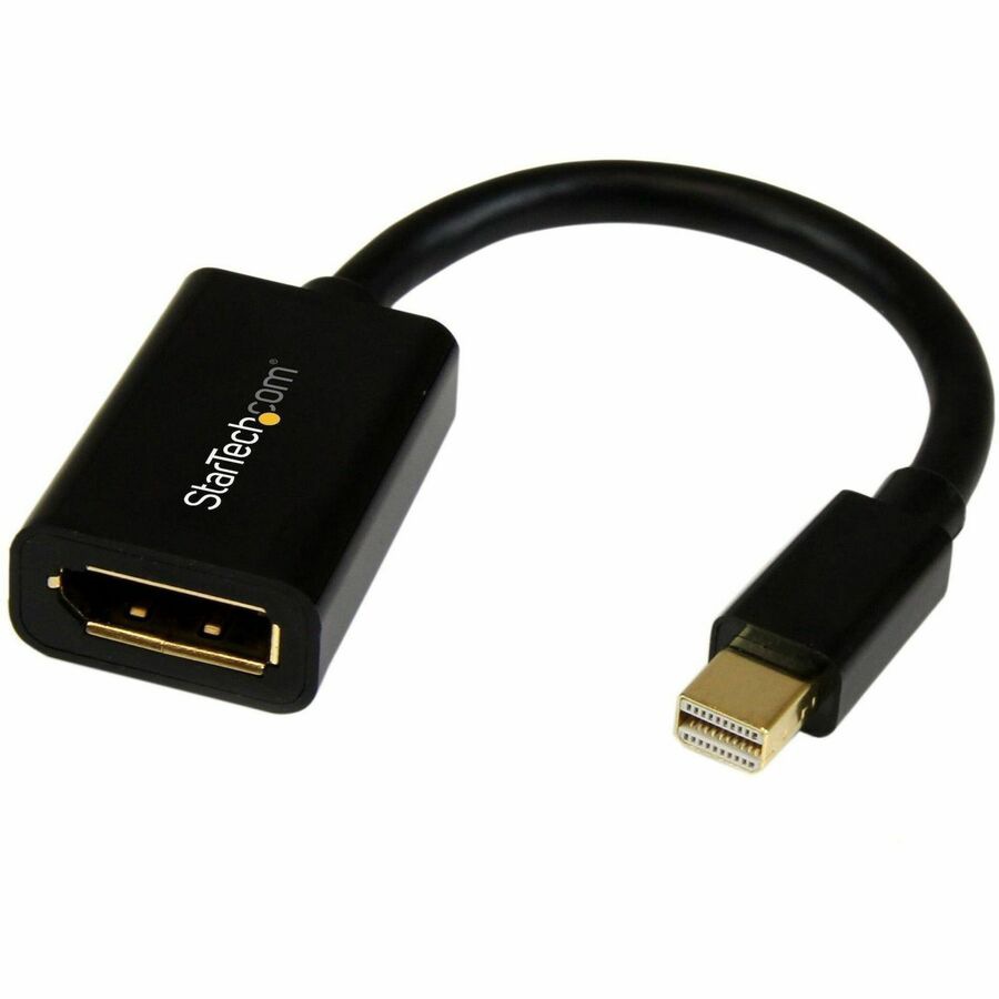 StarTech.com Mini DisplayPort to DisplayPort Adapter, 4K x 2K mDP to DP 1,2