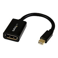 StarTech.com Mini DisplayPort to DisplayPort Adapter, 4K x 2K Video, Ultra HD Mini DP to DP Converter, mDP to DP 1,2