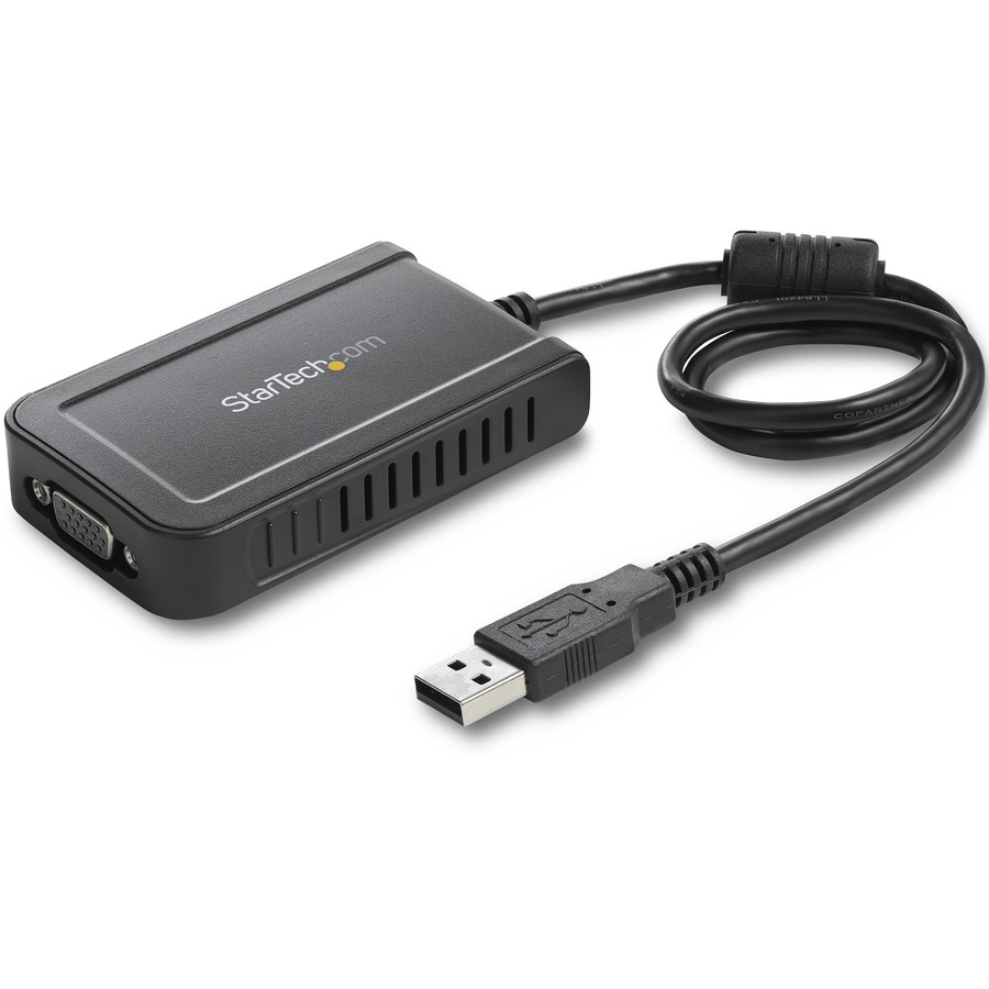 StarTech.com USB to VGA Adapter Multi Monitor External Graphics Video ...