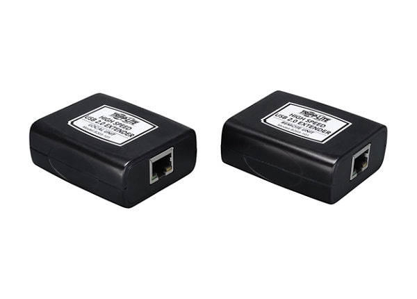 Tripp Lite 1-Port USB 2.0 Cat5/Cat6 Extender/Transmitter/Receiver TAA 100m