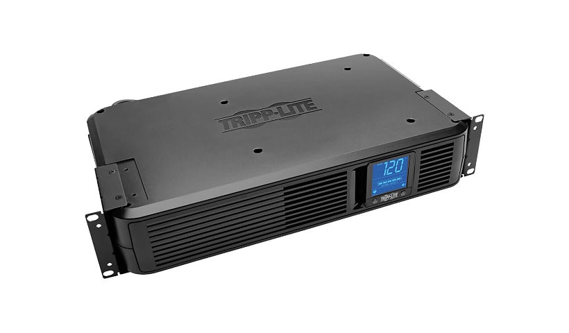 Tripp Lite UPS Smart 1500VA 900W Rackmount AVR 120V LCD USB DB9 Extended Run 2URM - UPS - 900 Watt - 1500 VA