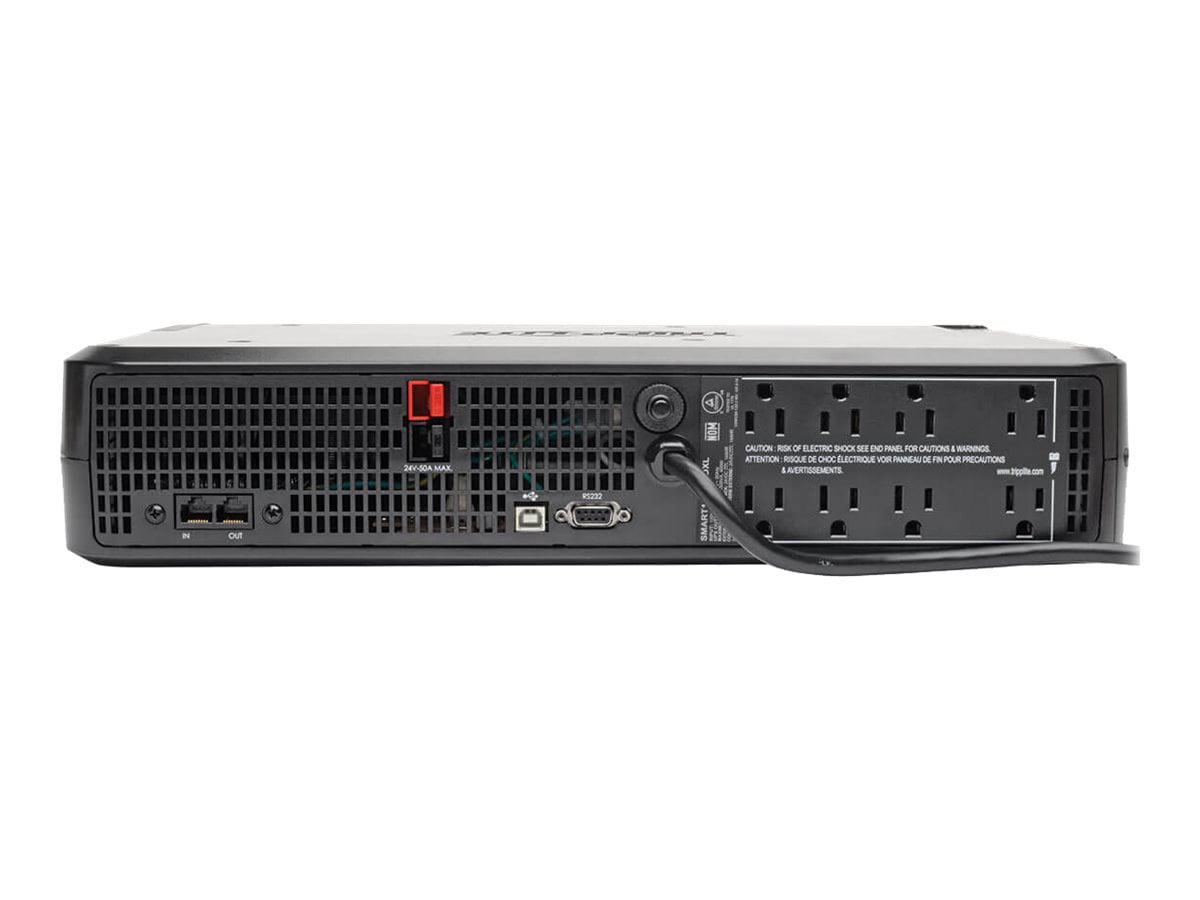 Thumbnail 4 of 9 for Eaton Tripp Lite Series UPS Smart 1500VA 900W Rackmount AVR 120V LCD USB DB9 Extended Run 2URM - UPS - 900 Watt - 1500