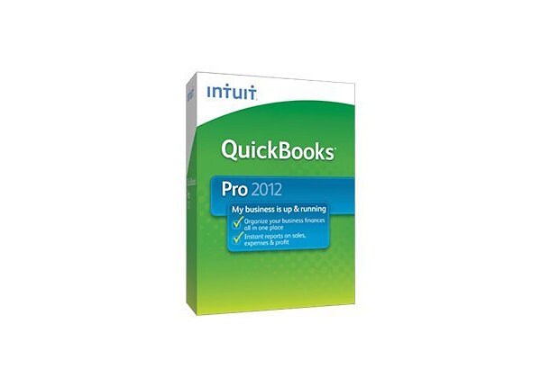 QuickBooks Pro 2012 - complete package
