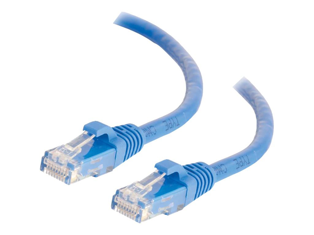 C2G 15ft Cat6 Cable - Snagless Unshielded (UTP) Ethernet Cable - Network Patch Cable - PoE - Blue