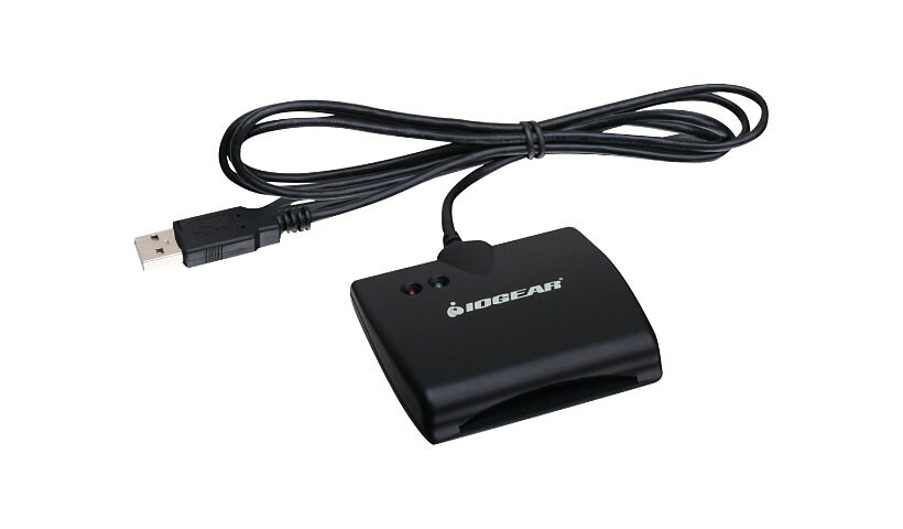 IOGEAR USB Smart Card Reader - SMART card reader - Hi-Speed USB