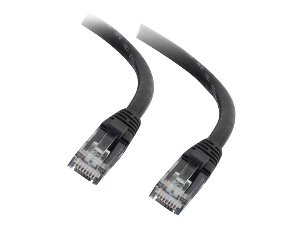 C2G 15ft Cat6 Cable - Snagless Unshielded (UTP) Ethernet Cable - Network Patch Cable - PoE - Black