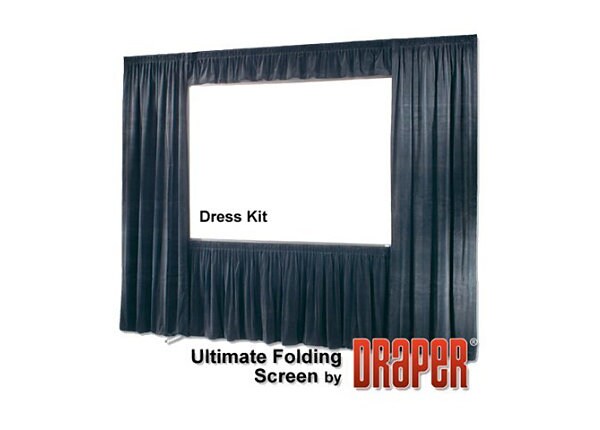 Draper Ultimate Folding Screen Flexible Matt White - projection screen - 133 in ( 338 cm )