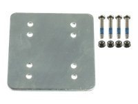 RAM 3X3 STEEL BACKER PLATE W/AMPS
