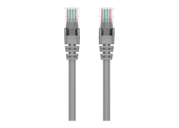 Belkin High Performance patch cable - 91 cm - gray - B2B