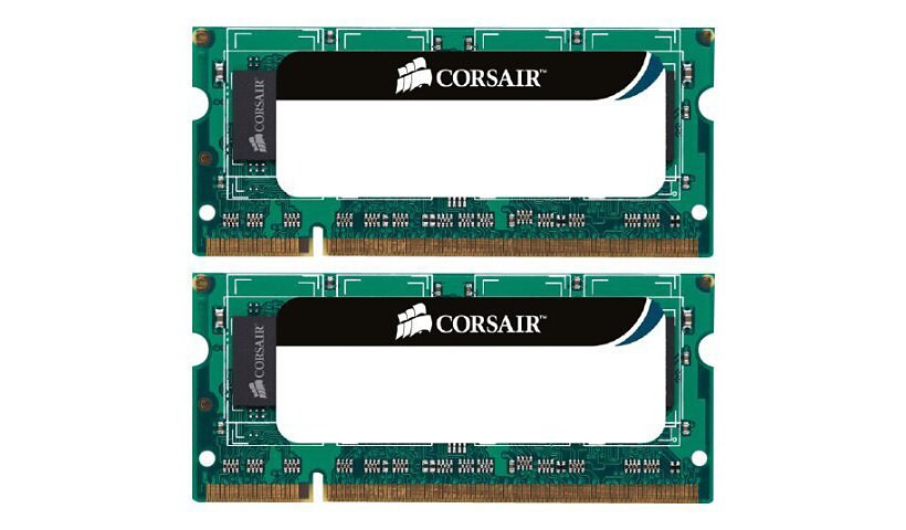 CORSAIR - DDR3 - kit - 8 GB: 2 x 4 GB - SO-DIMM 204-pin - 1333 MHz / PC3-10
