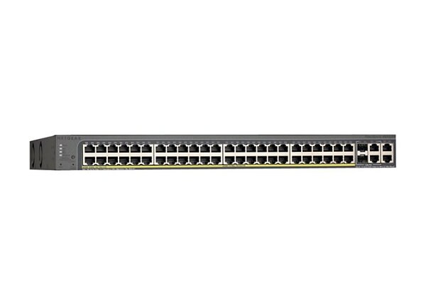 NETGEAR ProSafe FS752TP Smart Switch - switch - 48 ports - managed - desktop, rack-mountable
