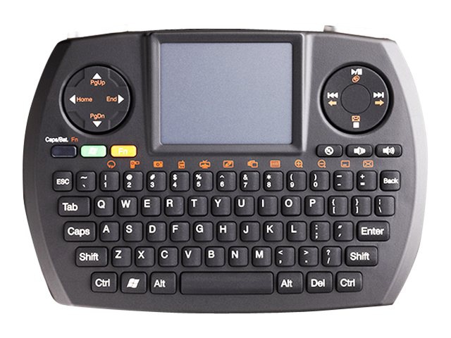 SMK Link Wireless Ultra-Mini Touchpad Keyboard QWERTY with Mouse Control