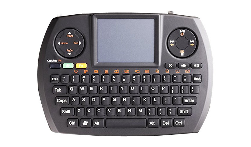 SMK Link Wireless Ultra-Mini Touchpad Keyboard QWERTY with Mouse Control