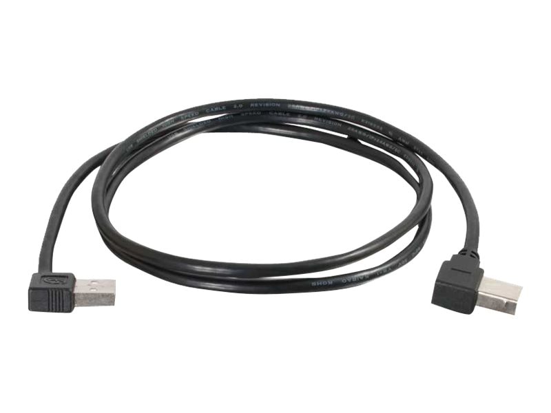 Bevis affald Kommunist C2G 6.6ft USB A to USB B Right Angle Adapter Cable - M/M - 28110 - USB Hubs  - CDW.com