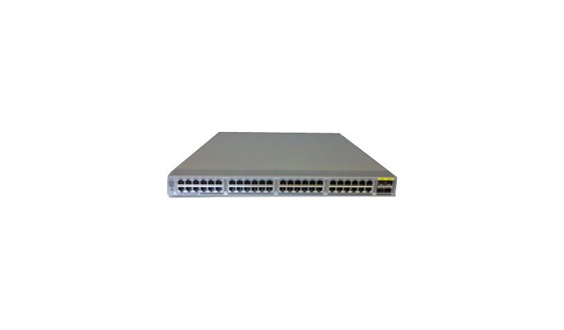 Cisco Nexus 3048 Standard Airflow LAN Enterprise License Bundle - switch - 48 ports - managed - rack-mountable