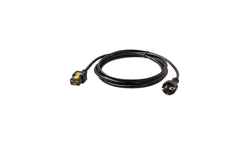 APC - power cable - IEC 60320 C19 to CEE 7/7 - 10 ft