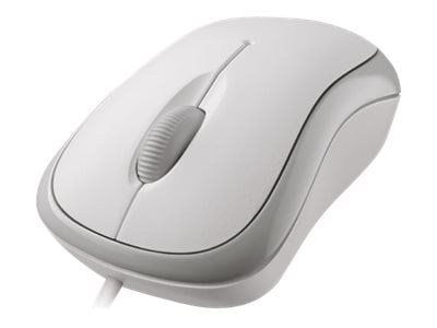 Microsoft Basic Optical Mouse for Business - mouse - PS/2, USB - white
