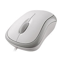 Microsoft Basic Optical Mouse for Business - mouse - PS/2, USB - white