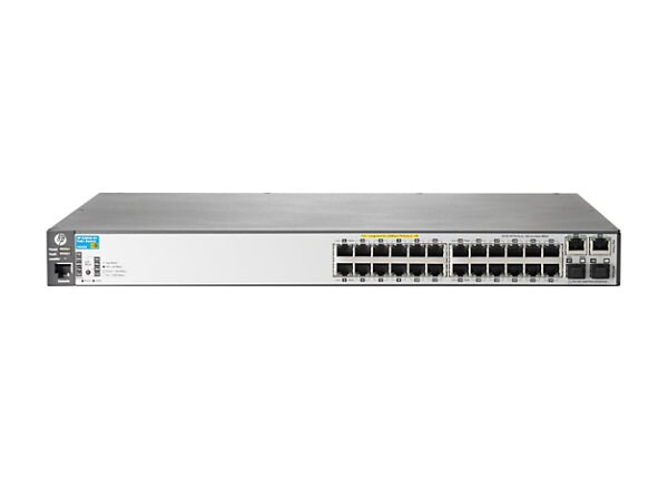 HPE Aruba 2620-24-PoE+ - switch - 24 ports - managed - rack-mountable
